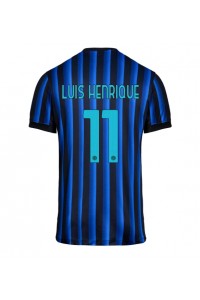 Inter Milan Luis Henrique #11 Voetbaltruitje Thuis tenue 2025-26 Korte Mouw